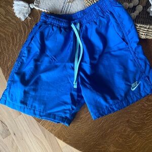 Nike Men's Vibrant Blue Swim Trunks